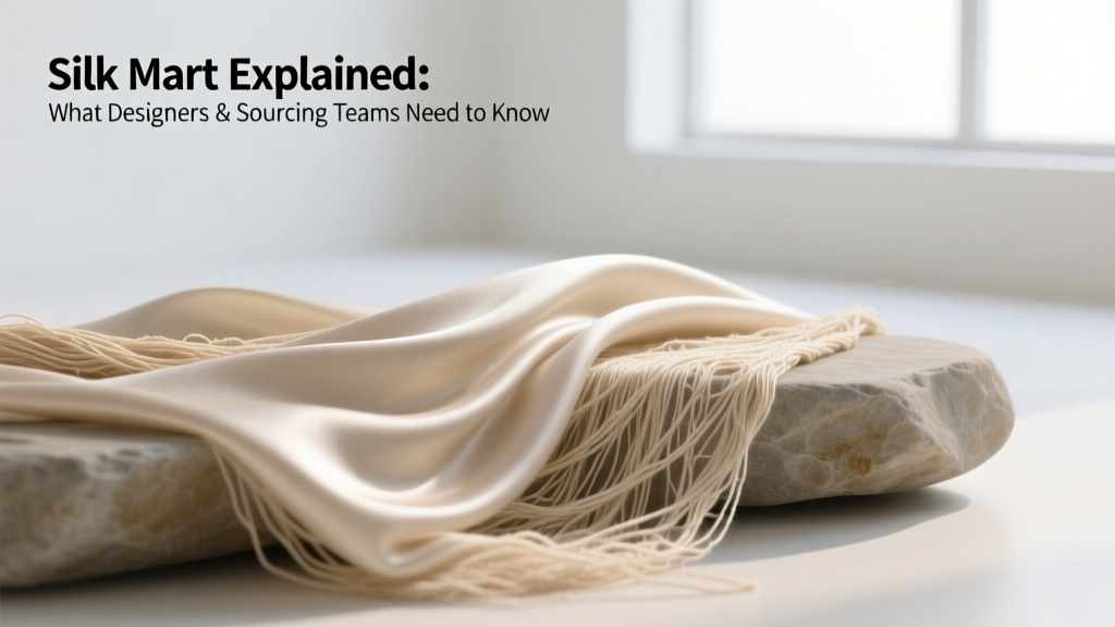 Silk Mart Explained: What Designers & Sourcing Teams Need to Know