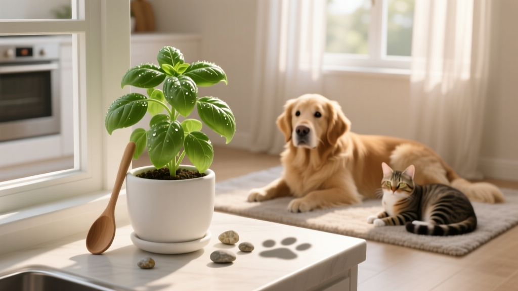 Pet-Friendly Indoor Basil Care Guide (2026)