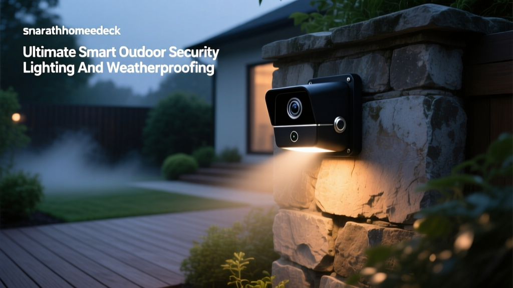 Ultimate Smart Outdoor Security Lighting And Weatherproofing