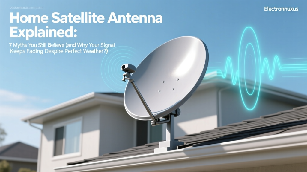 Home Satellite Antenna Explained: 7 Myths You Still Believe (and Why Your Signal Keeps Fading Despite Perfect Weather)
