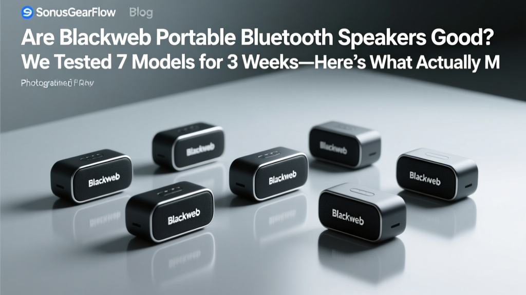 Blackweb Portable Bluetooth Speakers Review (2026)