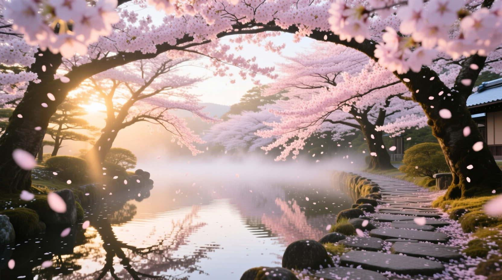 flowering cherry trees