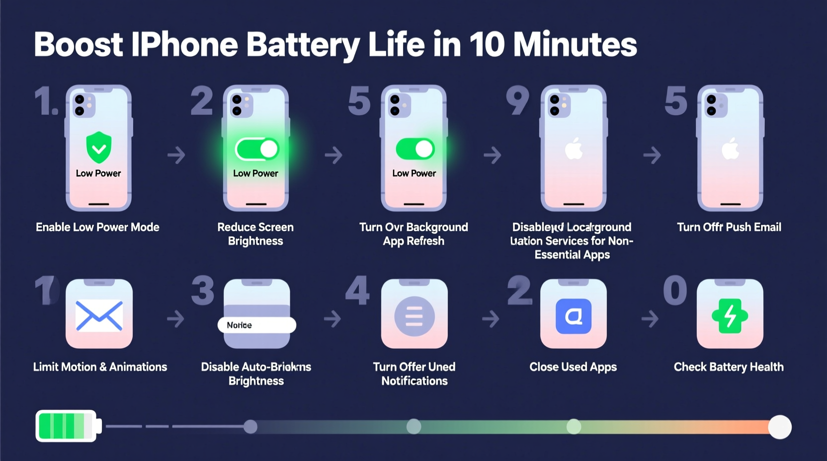 how to boost iphone battery life in 10 minutes using built in settings