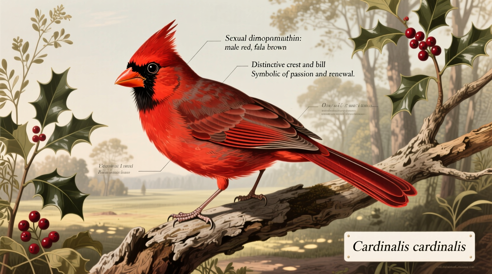 a cardinal bird
