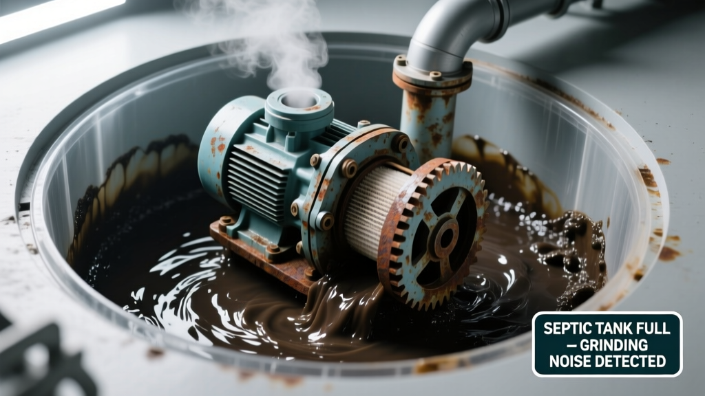 Septic Tank Full Making Grinding Noise: Quick Diagnosis