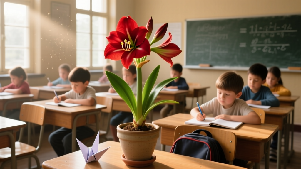 Amaryllis in Early Childhood Education: Science, Art, and Care Through Bulb Gardening