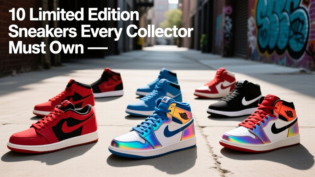 10 Limited Edition Sneakers Every Collector Must Own