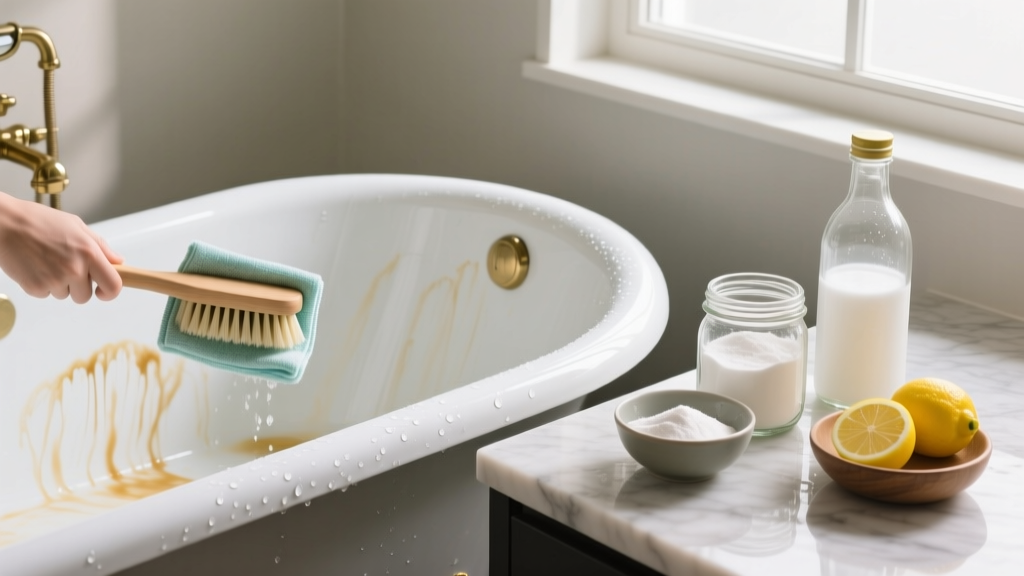Tested: How to Clean Bathtub Without Chemicals Fast