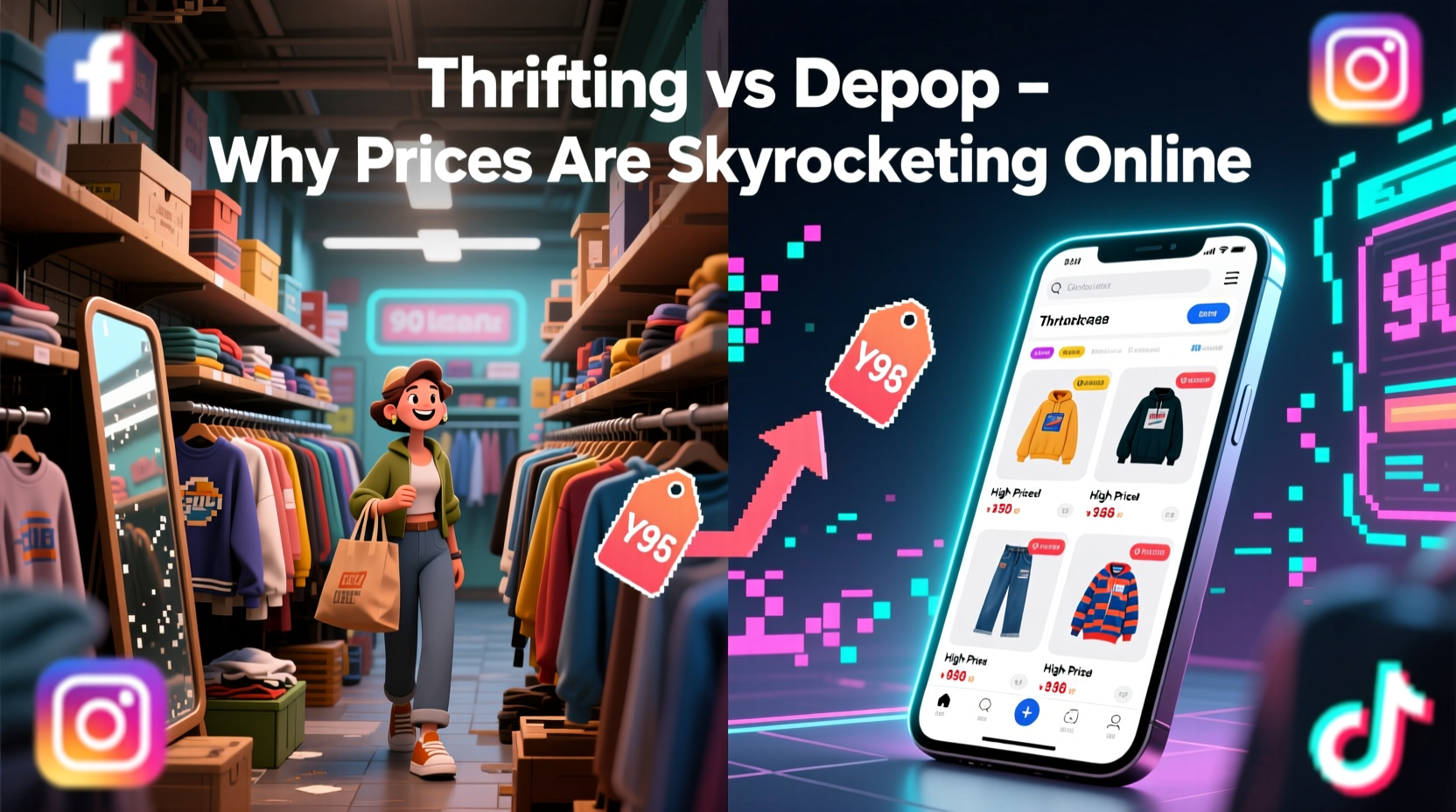 thrifting vs depop why prices are skyrocketing online