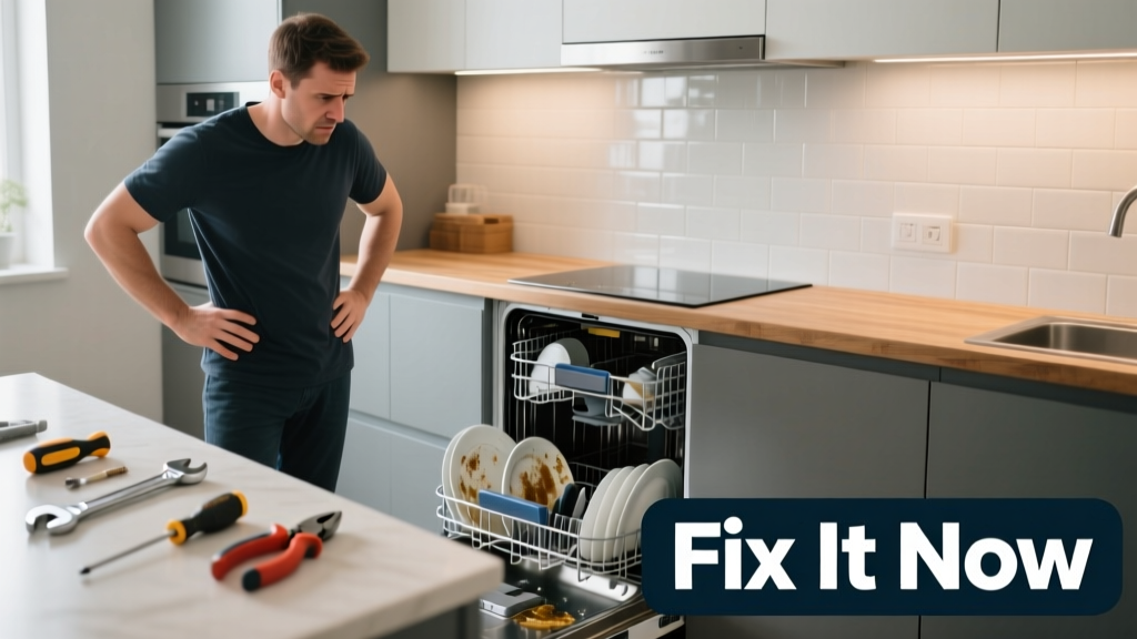 Dishwasher Not Cleaning Dishes in Kitchen: Fix It Now