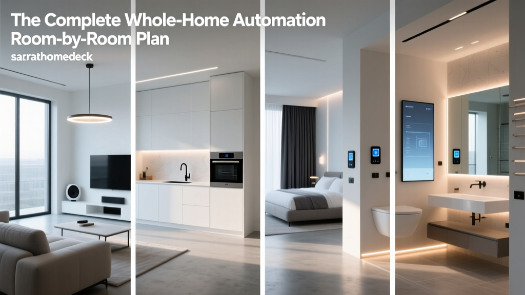 The Complete Whole-Home Automation Room-by-Room Plan
