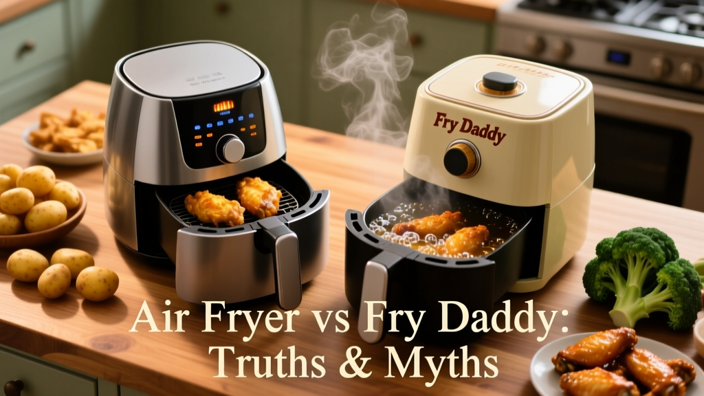 Air Fryer vs Fry Daddy: Truths, Myths & Crispy Results