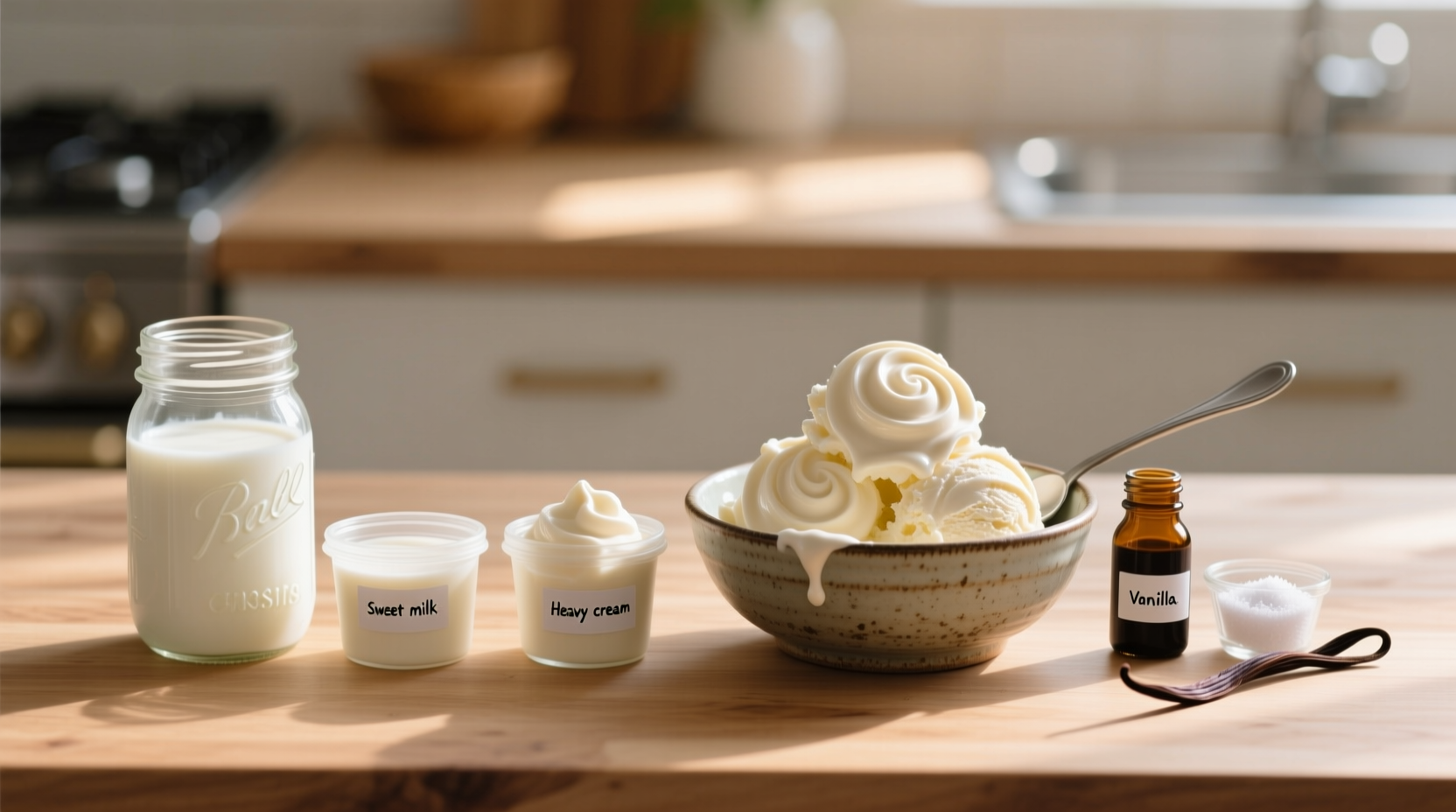 a foolproof 5 ingredient ice cream no cooking required