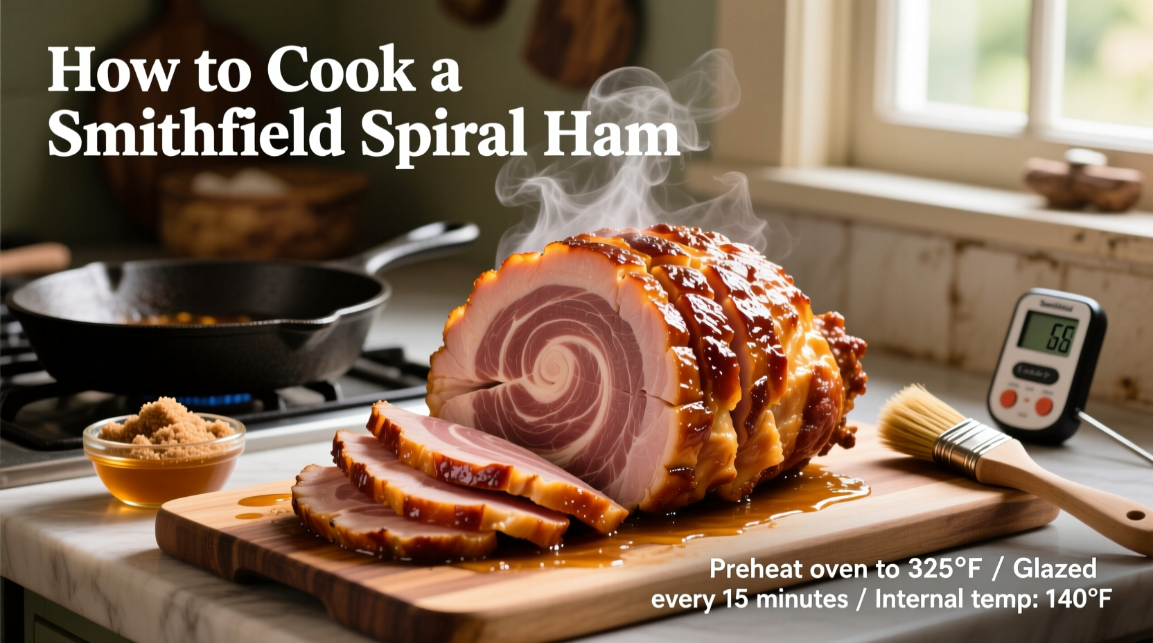 how to cook a smithfield spiral ham