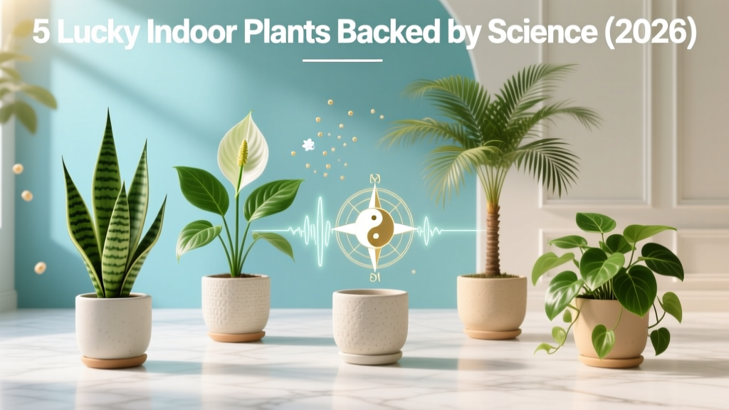 5 Lucky Indoor Plants Backed by Science (2026)