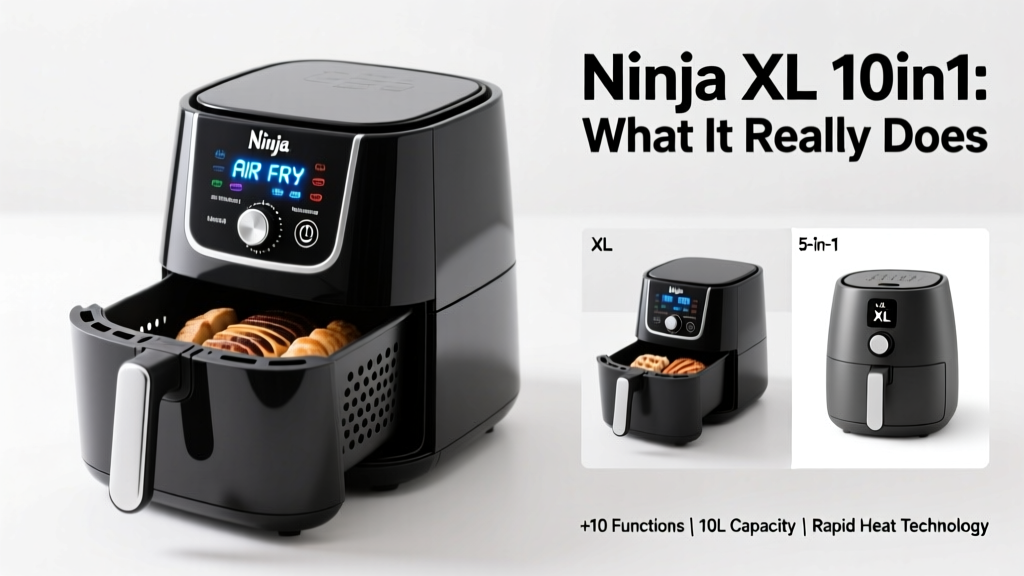 Ninja XL 10-in-1 Air Fryer Review: What It *Really* Does