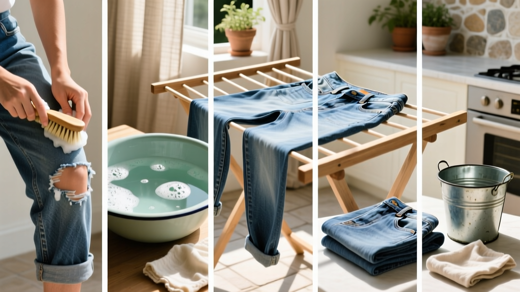 Best Method: How to Clean Denim Jeans Without Electricity