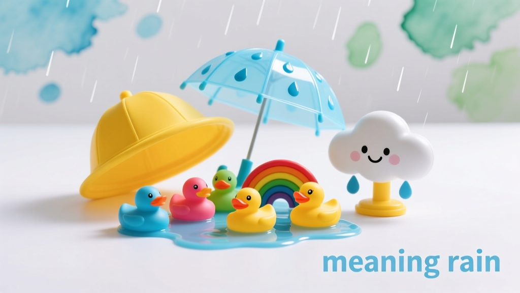 Meaning Rain: Understanding the Cognitive, Emotional, and Developmental Significance of Rain-Themed Toys for Children Aged 0–8