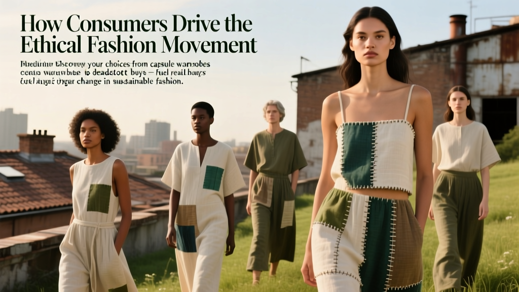 How Consumers Drive the Ethical Fashion Movement