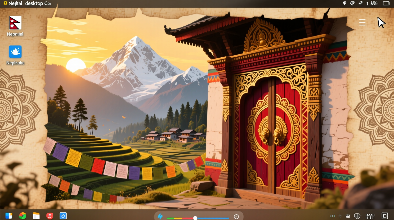 the nepali desktop