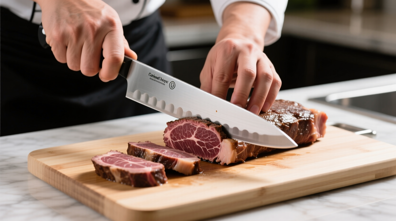 knife skills how to trim and portion tenderloin steaks