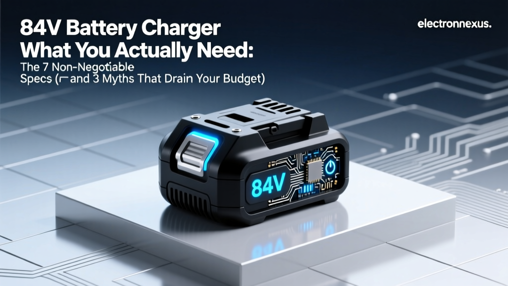 84V Battery Charger What You Actually Need: The 7 Non-Negotiable Specs (and 3 Myths That Drain Your Budget)
