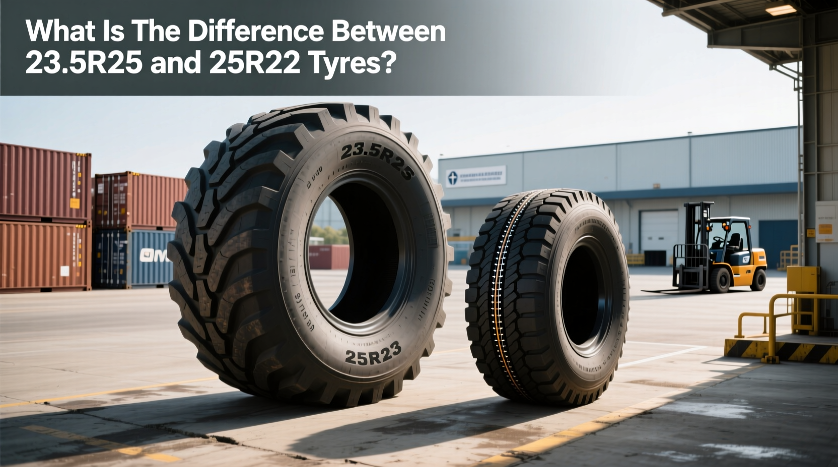 How to Choose Tyres 23.5R25, What Is the Difference Between 23 and 25? Buying Guide