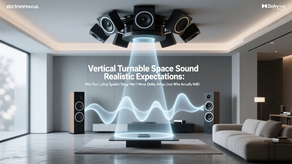Vertical Turntable Space Sound Realistic Expectations: Why Your Ceiling Speaker Setup Won’t Mimic Dolby Atmos (And What Actually Will)