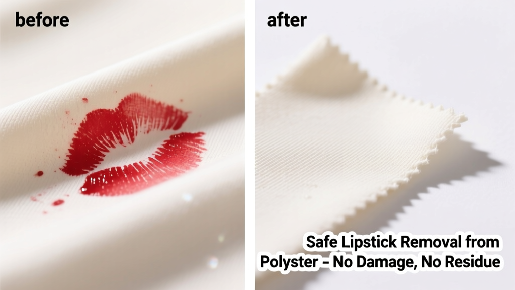 How to Remove Lipstick from Polyester Fabric Safely