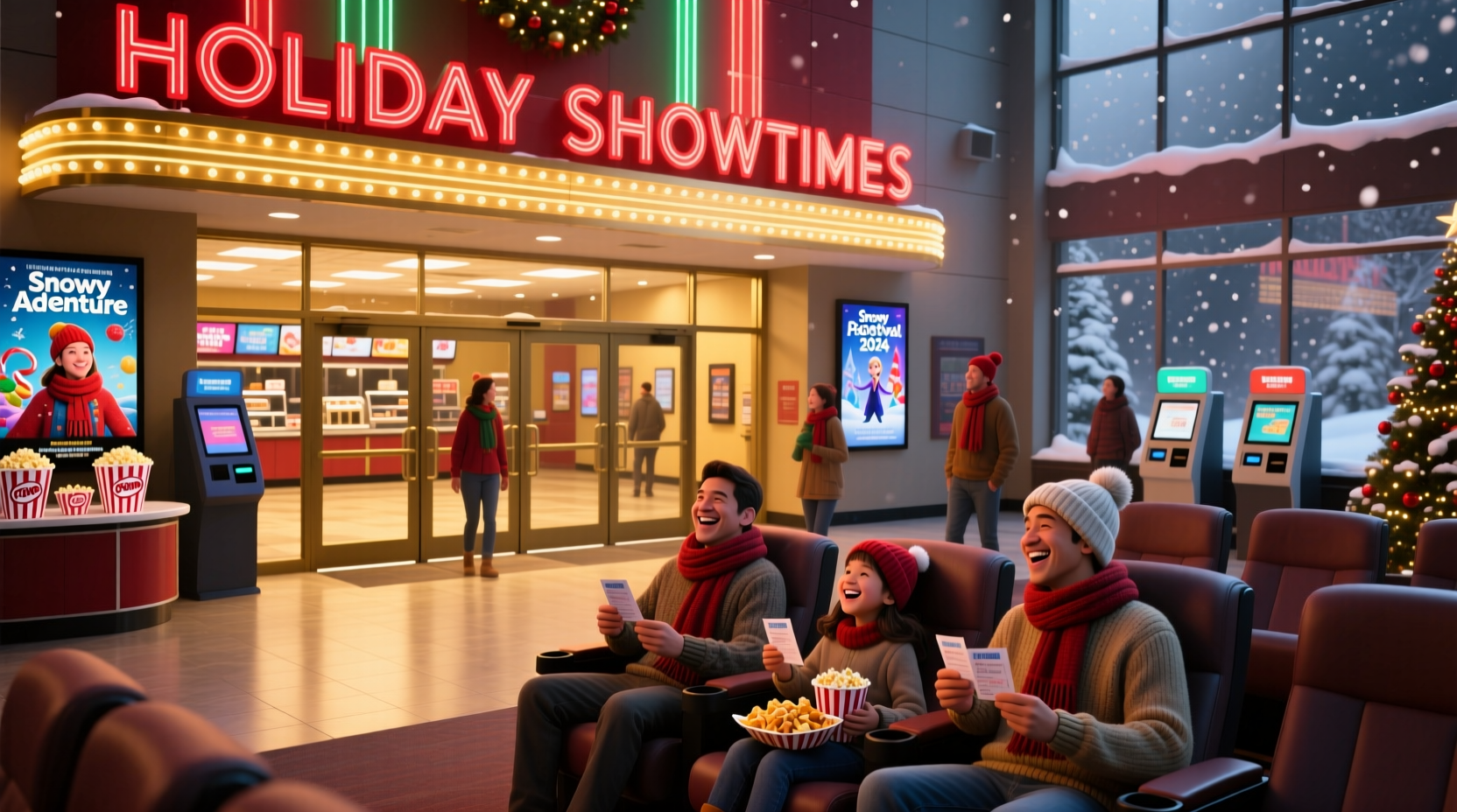 are the movie theaters open on christmas day