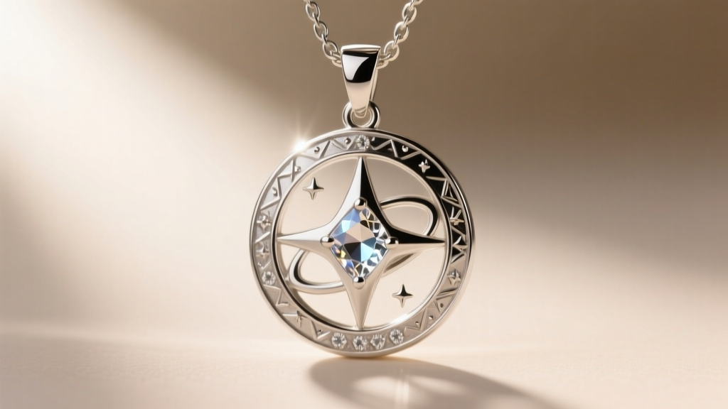 Macro shot of an evenstar pendant