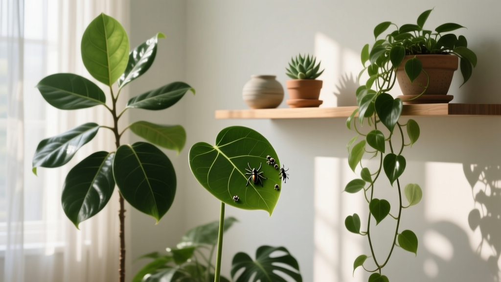Indirect Sunlight for Indoor Plants Pest Control