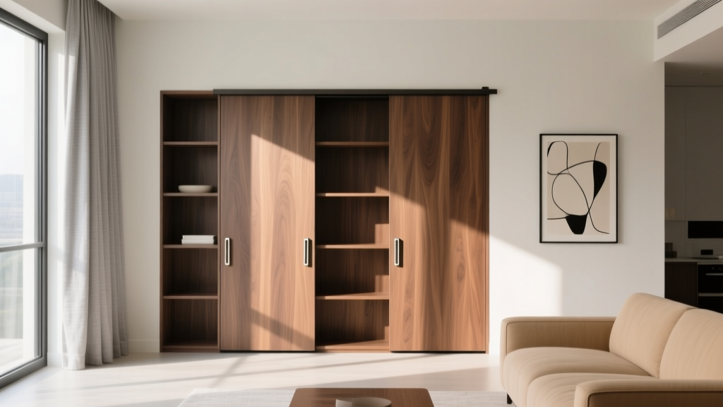 Best Shelf Unit with Doors for Minimalist Living Rooms