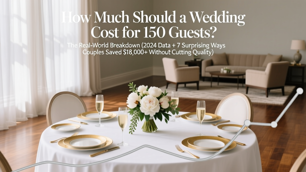 How Much Should a Wedding Cost for 150 Guests (2026)