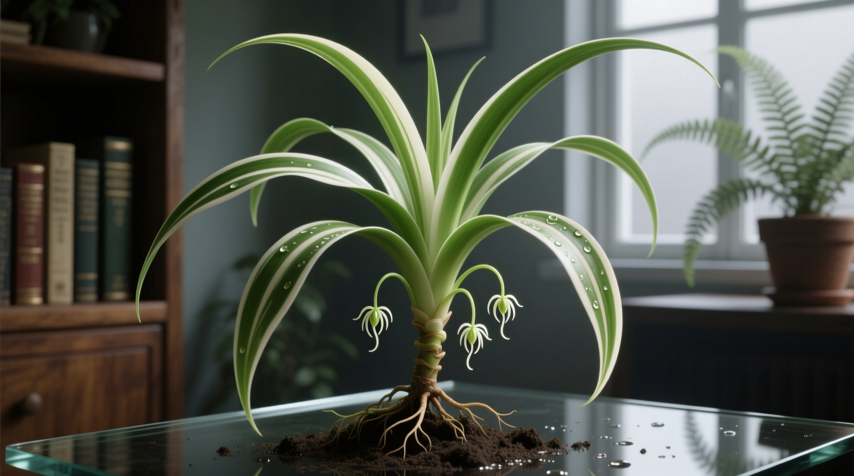 can spider plants live in low light