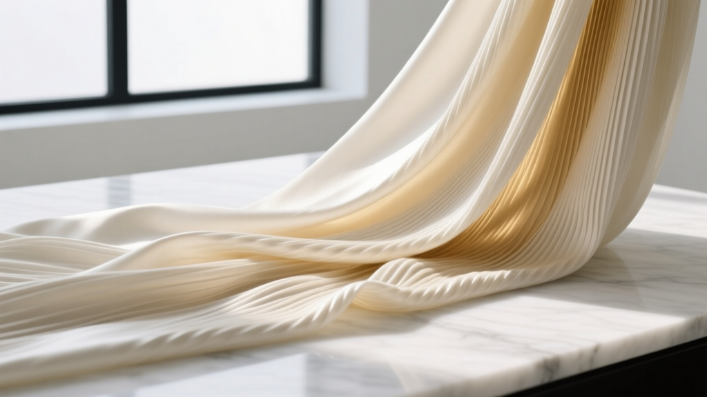 Stiffened Silk: The Structured Luxury Fabric Designers Need Now
