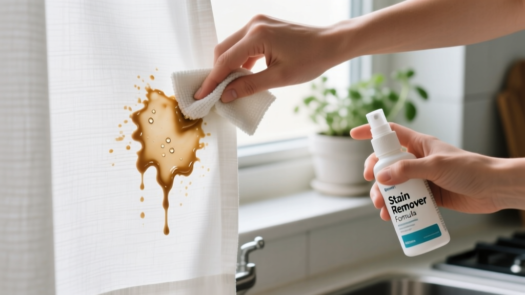 Tested: How to Get Peanut Butter Out of Curtains Fast