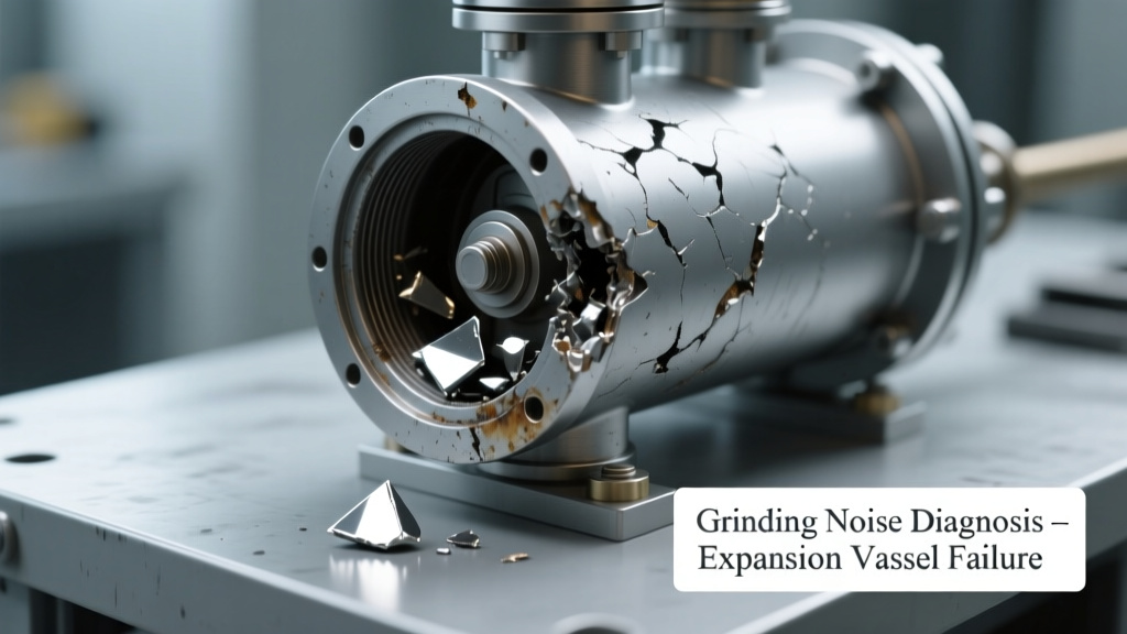 Boiler Expansion Vessel Failed: Grinding Noise Diagnosis