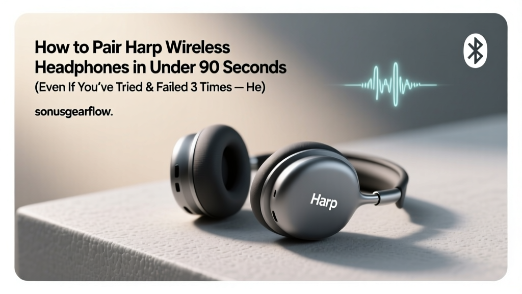 Harp Wireless Headphones Pairing Guide (2026)
