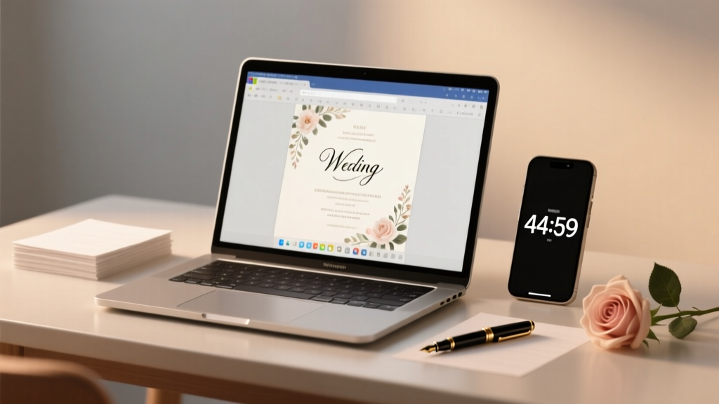 How to Make a Wedding Invitation in Word (2026)