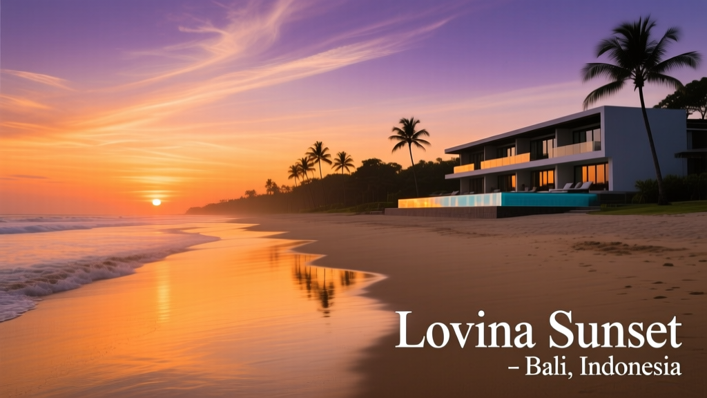 Photo Favorite: Sunset on the Shores of Lovina, Bali — A Hospitality & Visual Review