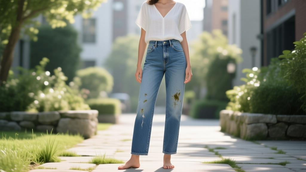 How to Remove Grass Stains from Denim Naturally