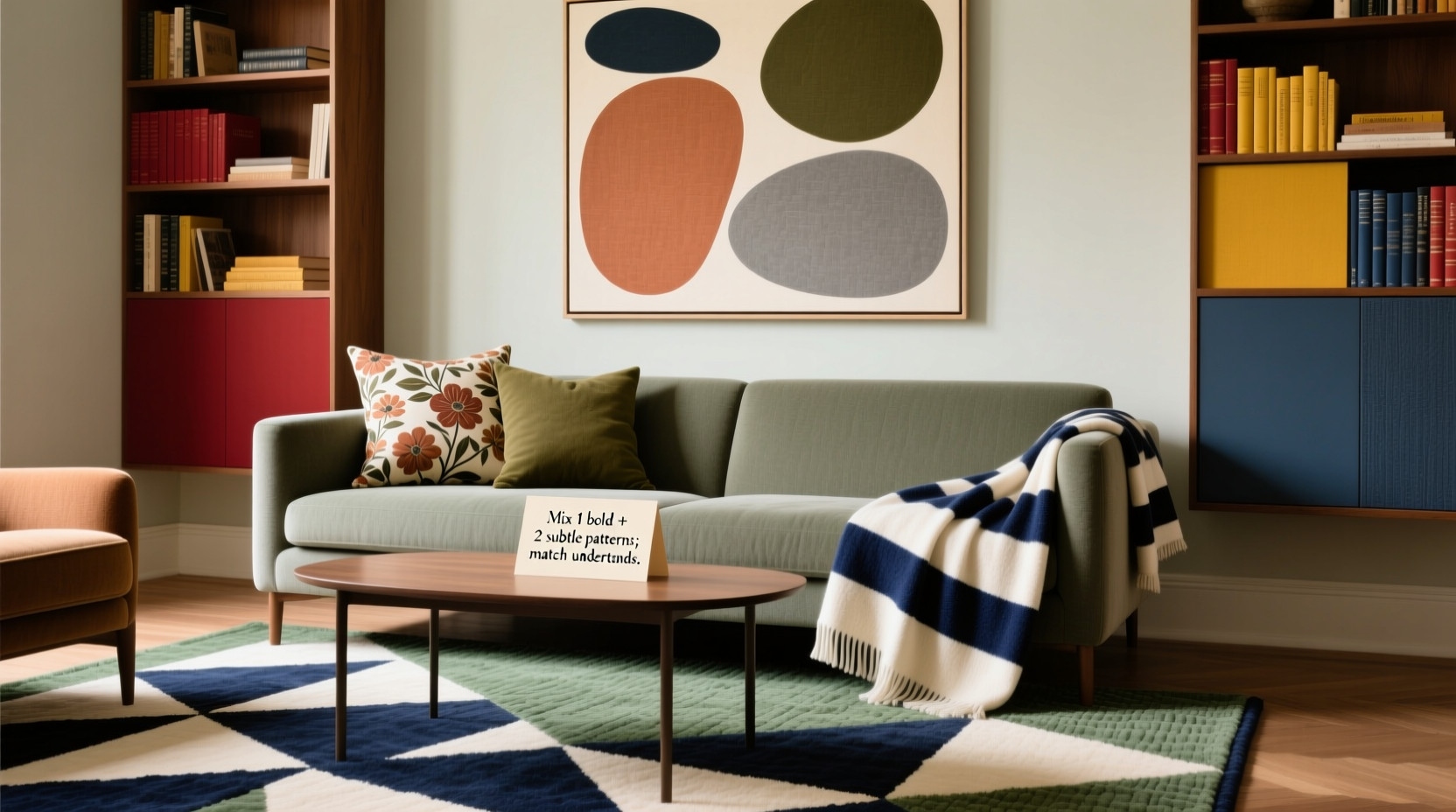 how to mix patterns in home decor without clashing colors or styles