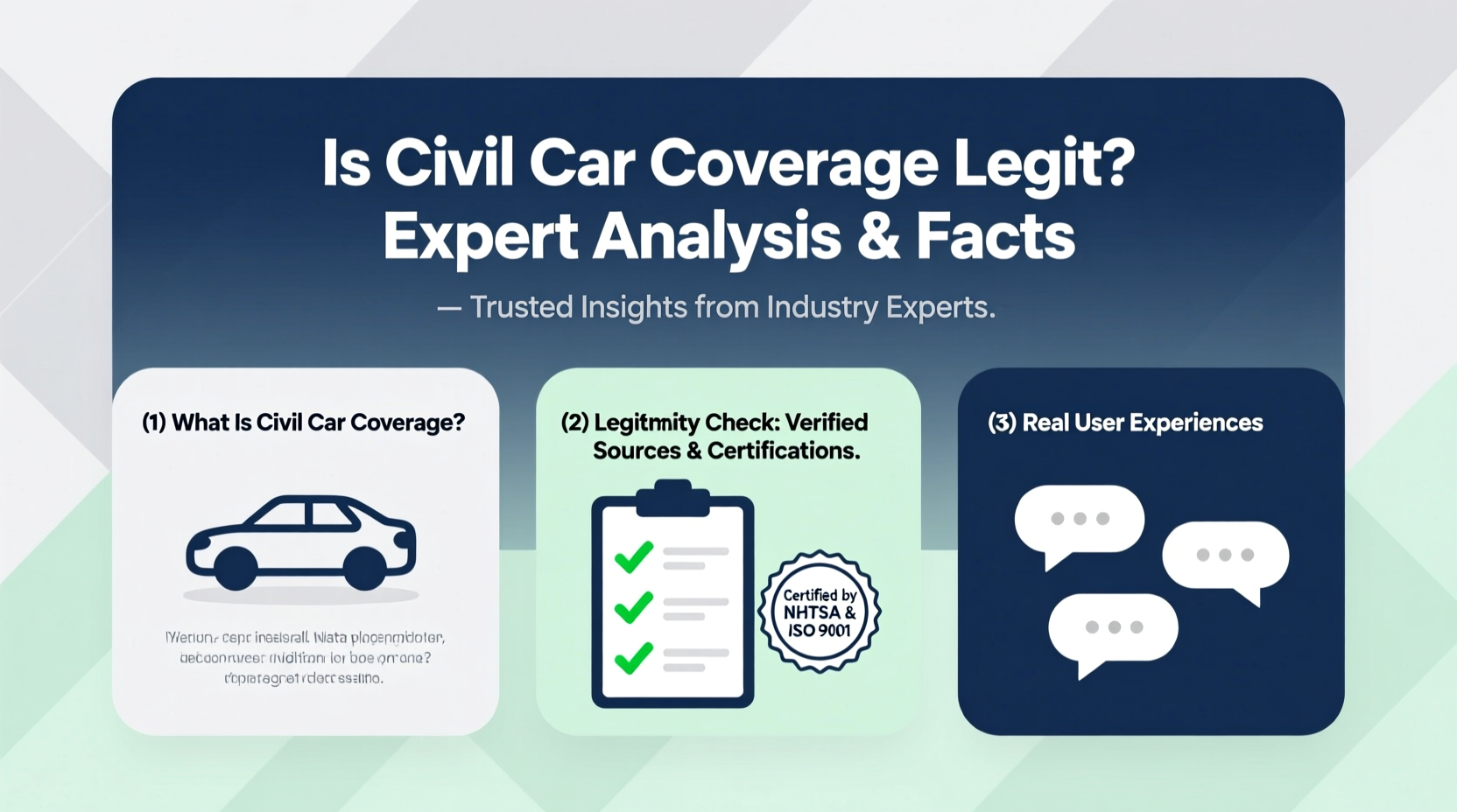is civil car coverage legit