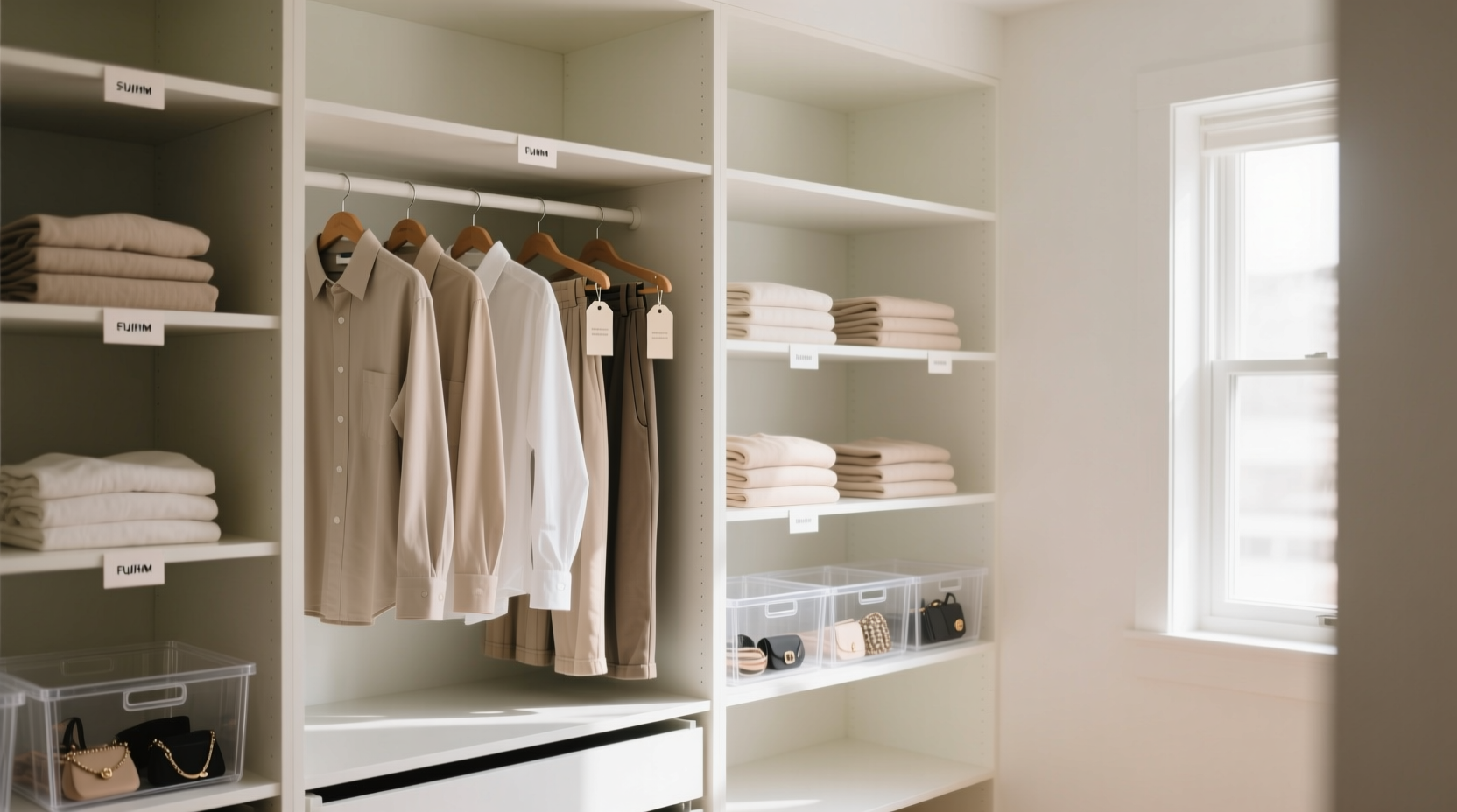 essential tips for organizing closets