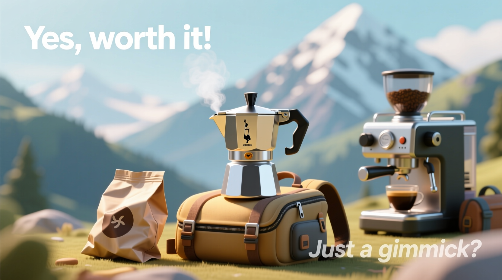 is a portable espresso maker worth lugging on vacation or just a gimmick