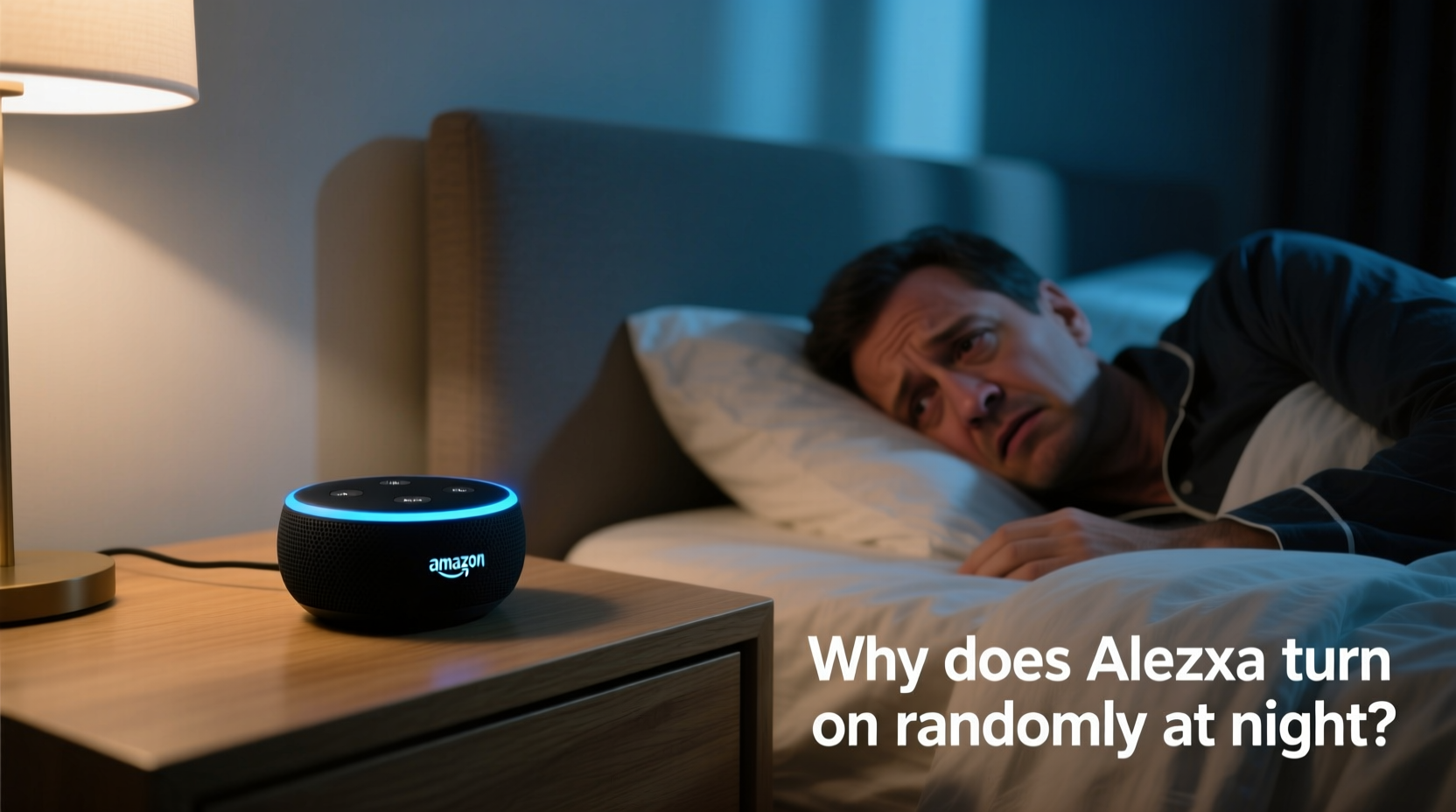 why does my alexa turn on randomly at night fixing false wake ups