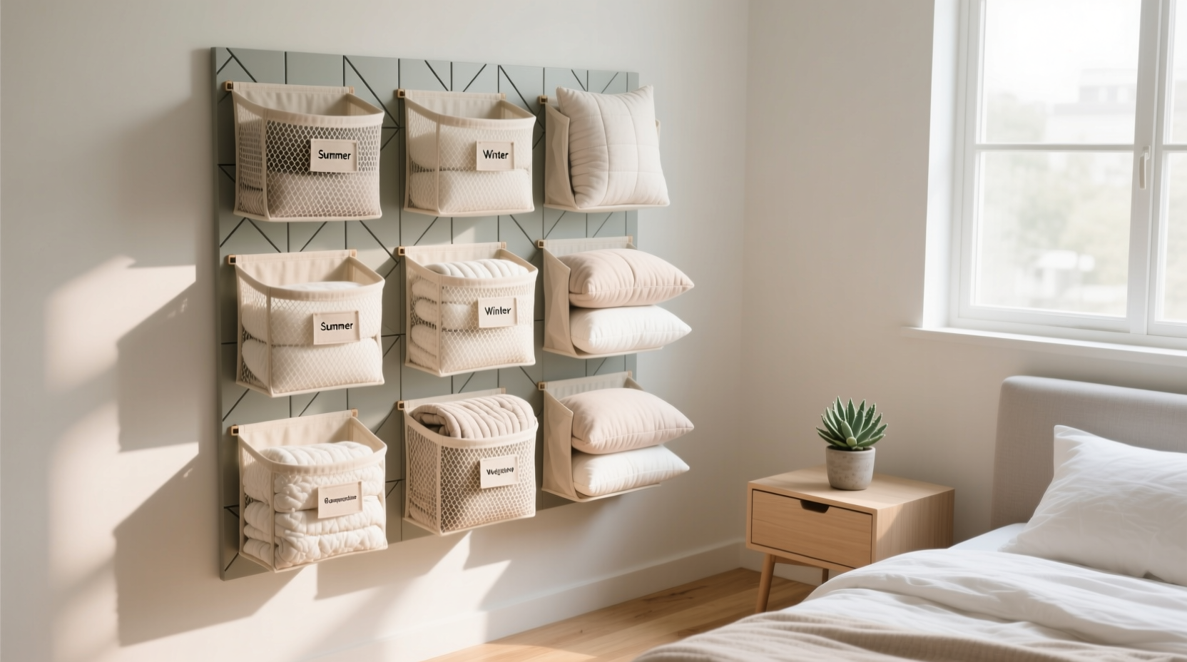 how to store weighted blankets nap pillows properly