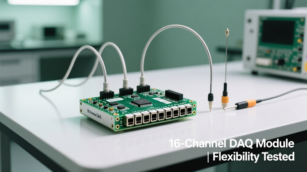 Low-Cost 16-Channel DAQ Module Displays Flexibility in Modern RF and Wireless Test Systems