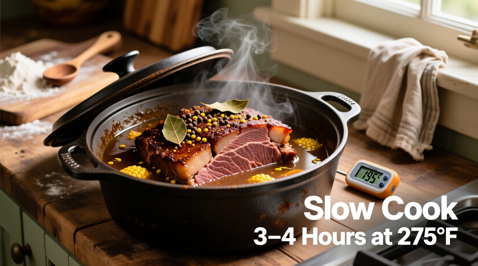 how to slow cook corned beef